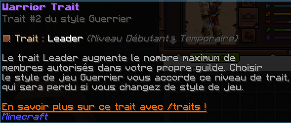Trait Guerrier #2 — Leader